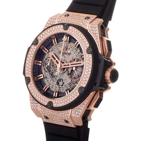 hublot king power unico gold price